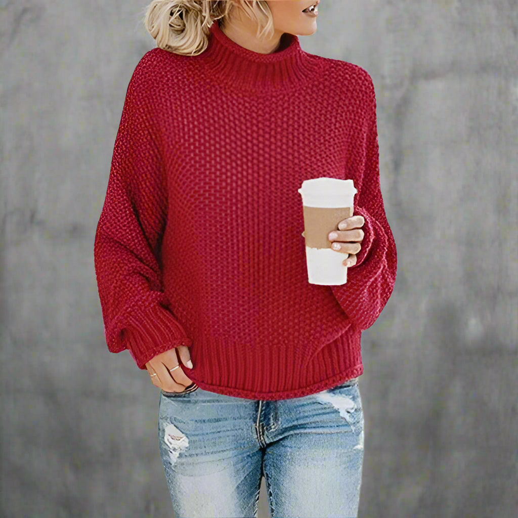 Serena | Boho Chic Knit Pullover Sweater