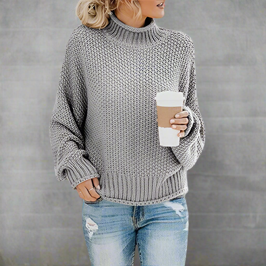 Serena | Boho Chic Knit Pullover Sweater