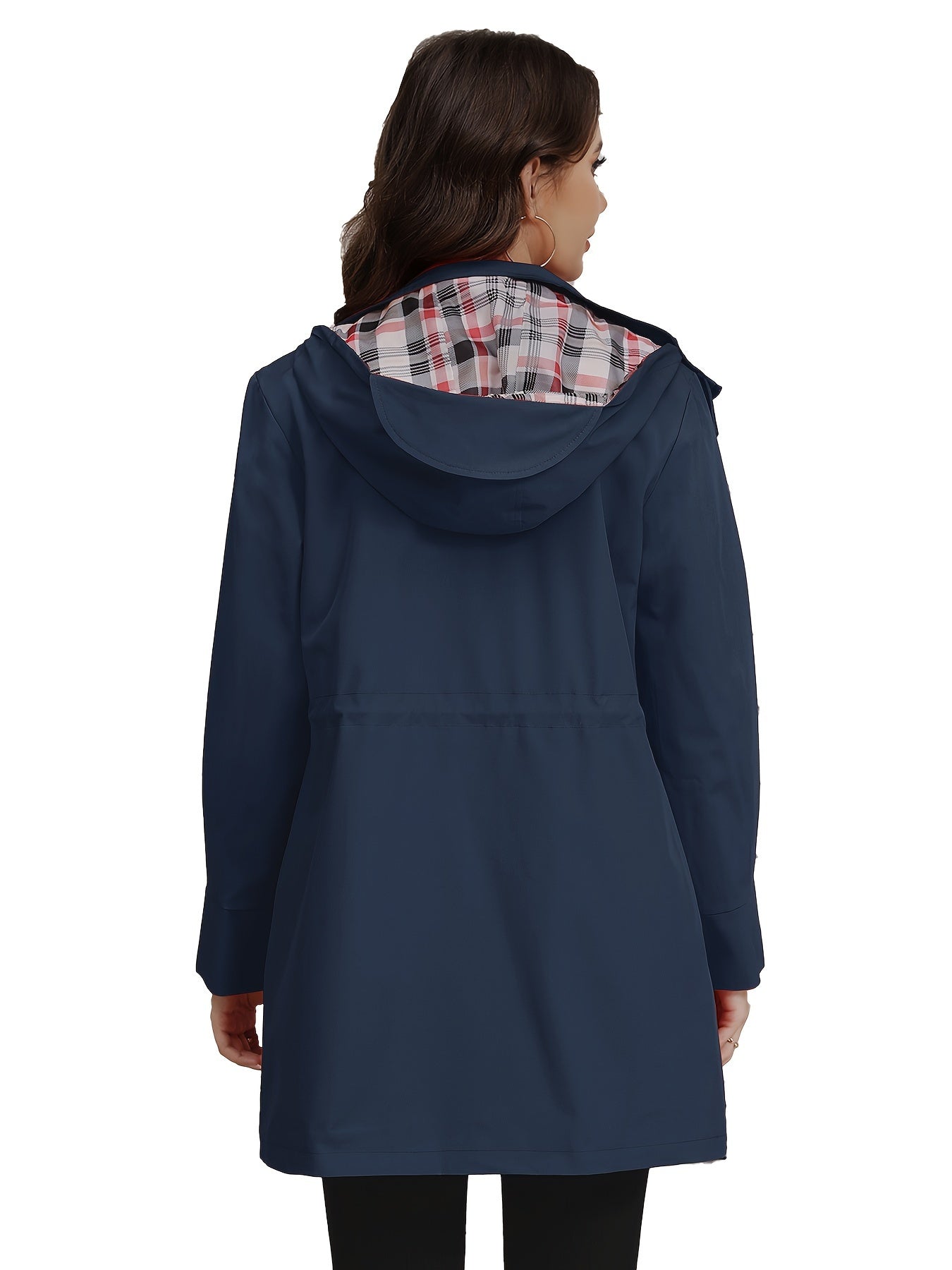 Mila | Women Hooded Zip Coat with Pockets
