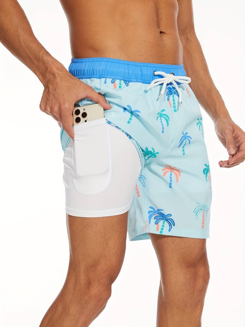 Troy | Printed Beach Shorts
