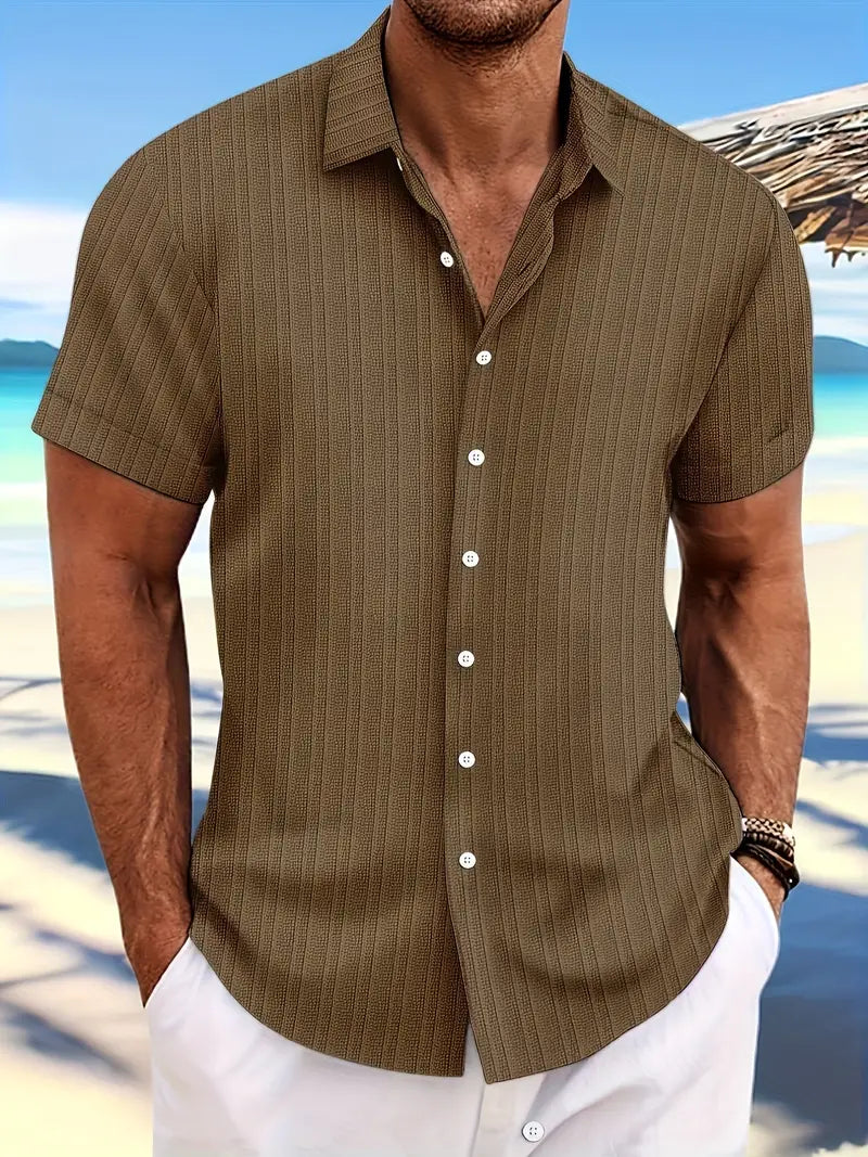 Dorian | Ribbed Lightweight Shirt