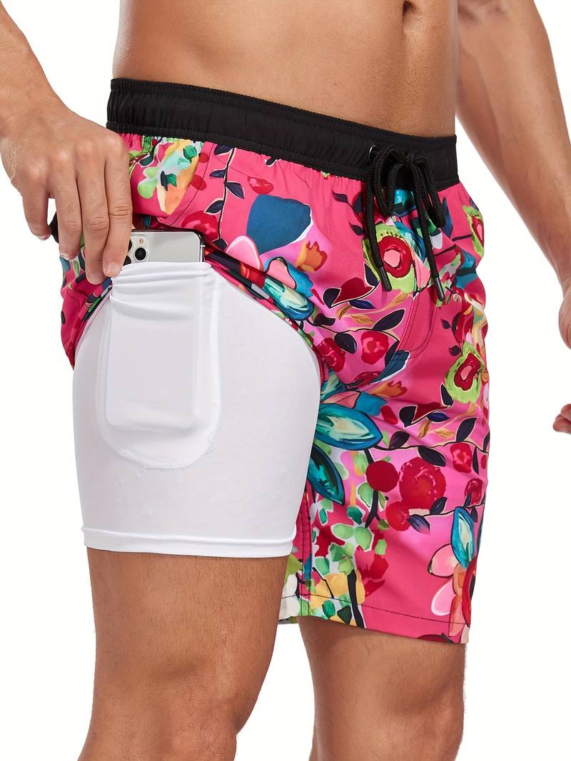 Troy | Printed Beach Shorts