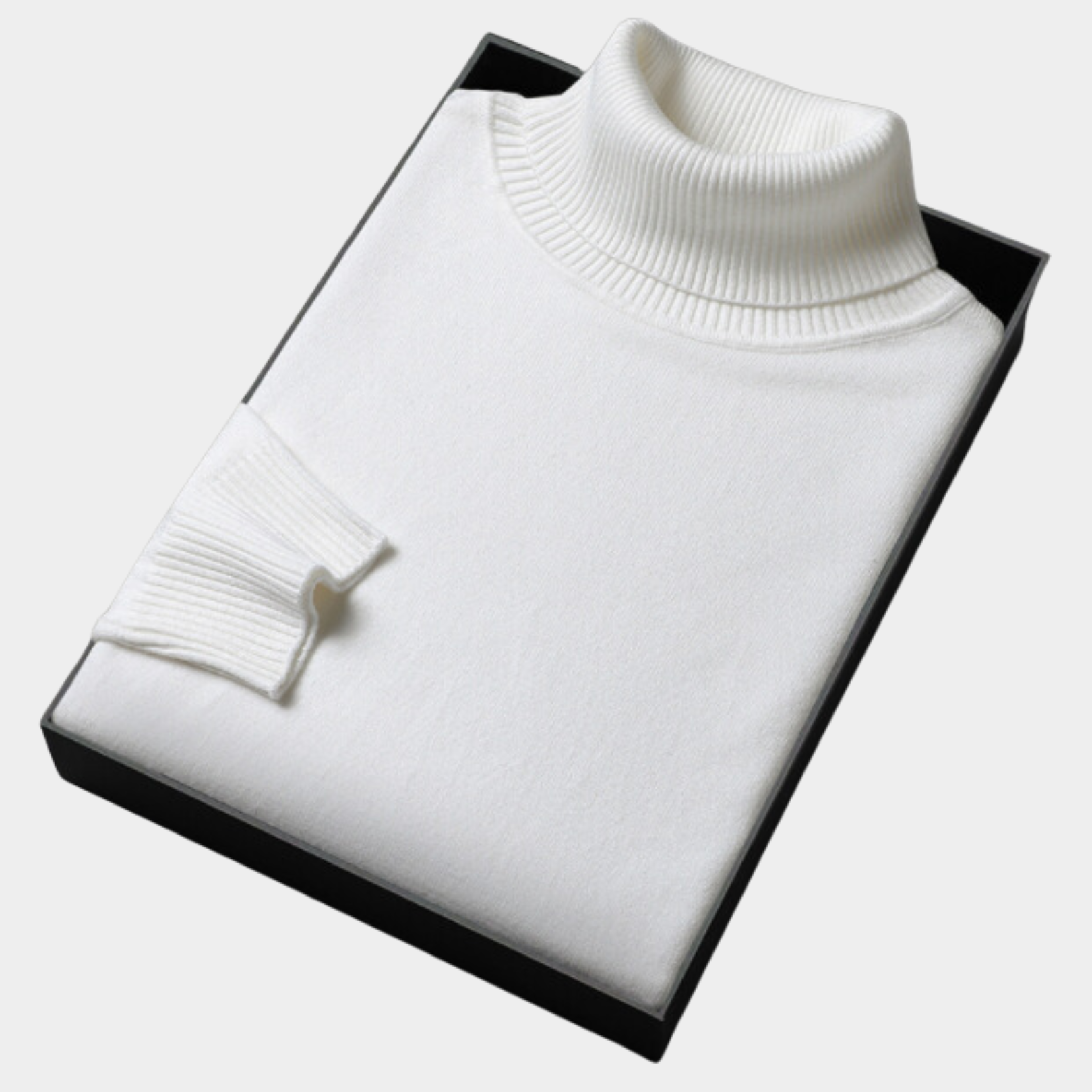 Davidson | Classic Knitted Turtleneck Sweater for Men Timeless Style and Comfort