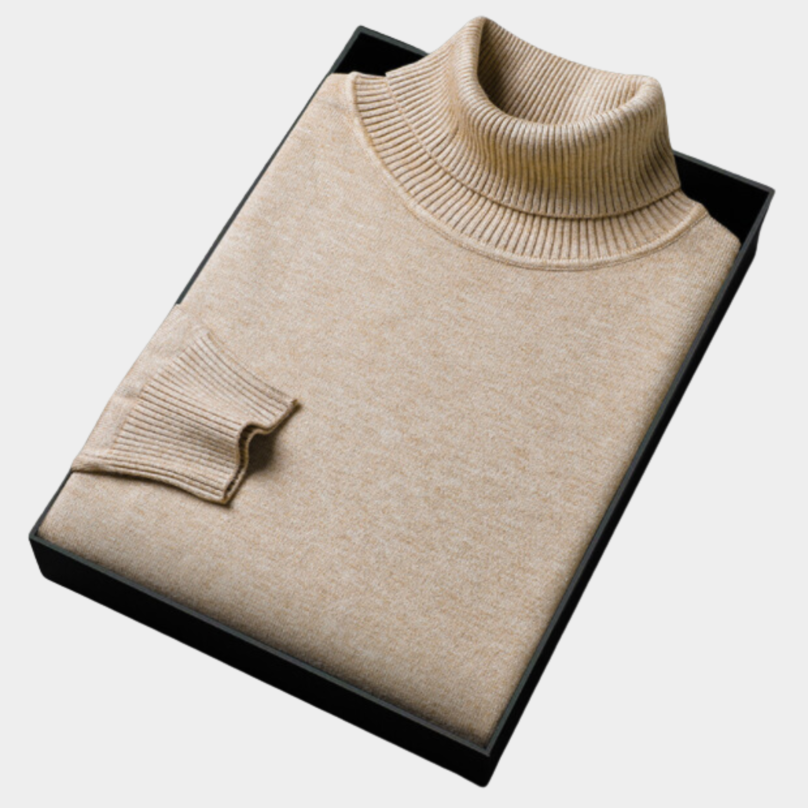 Davidson | Classic Knitted Turtleneck Sweater for Men Timeless Style and Comfort