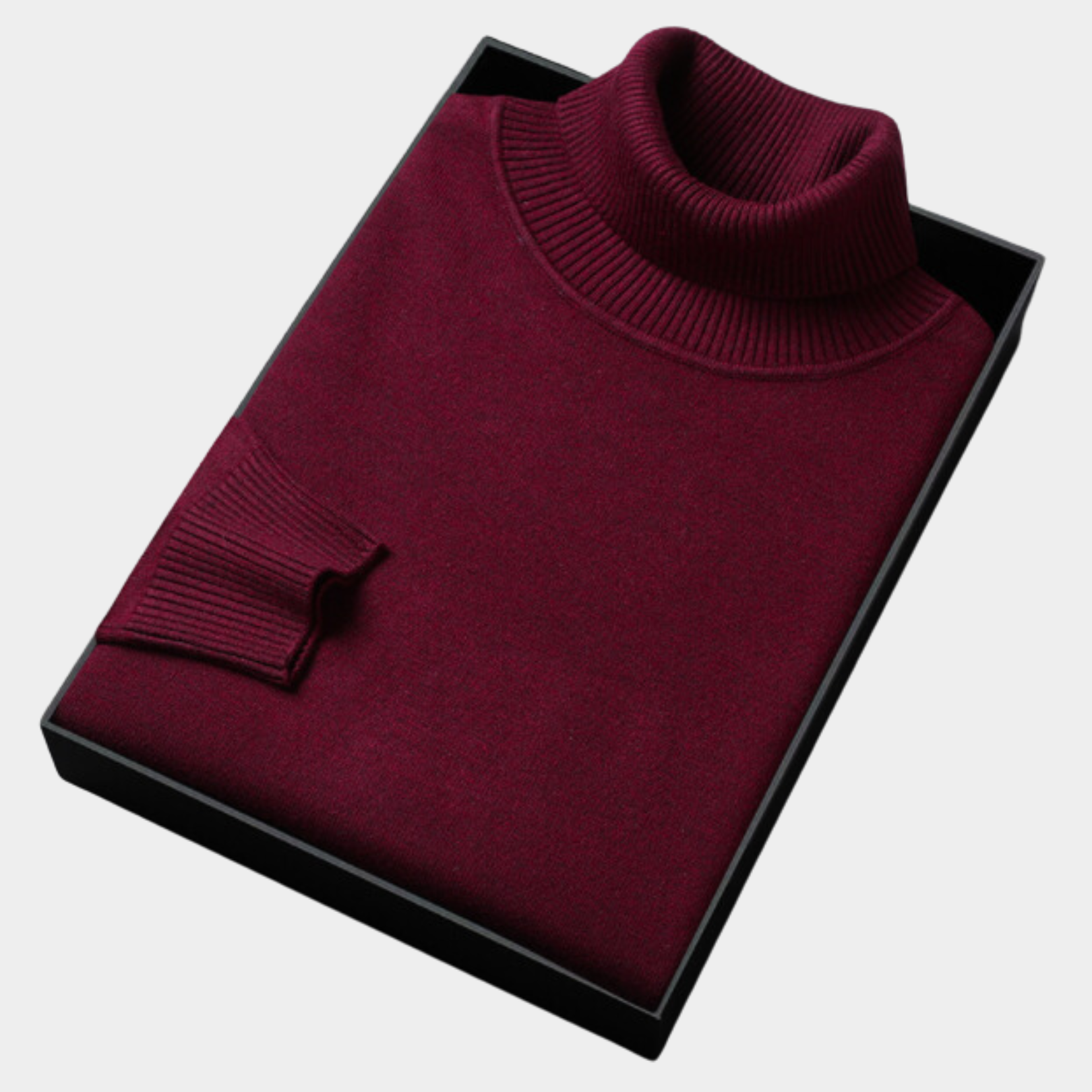 Davidson | Classic Knitted Turtleneck Sweater for Men Timeless Style and Comfort