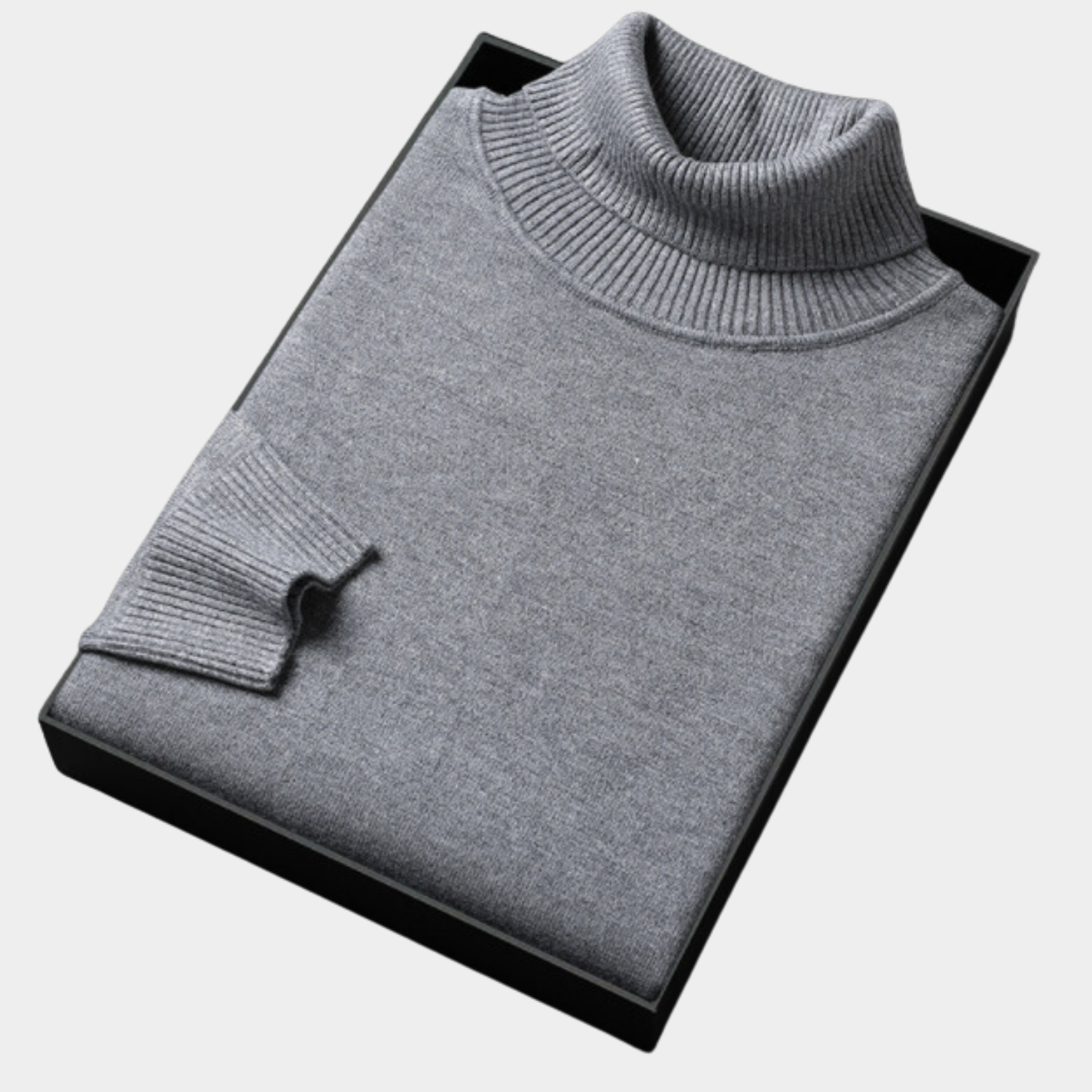 Davidson | Classic Knitted Turtleneck Sweater for Men Timeless Style and Comfort