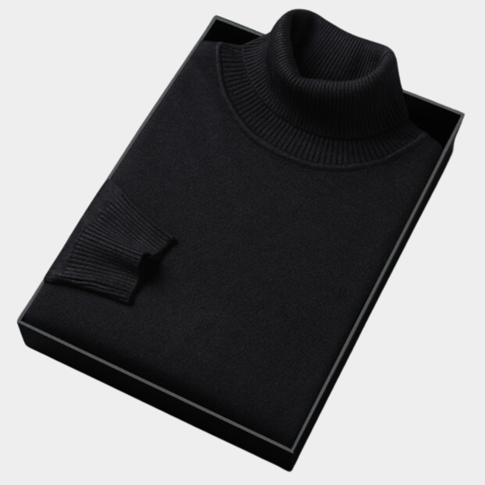 Davidson | Classic Knitted Turtleneck Sweater for Men Timeless Style and Comfort