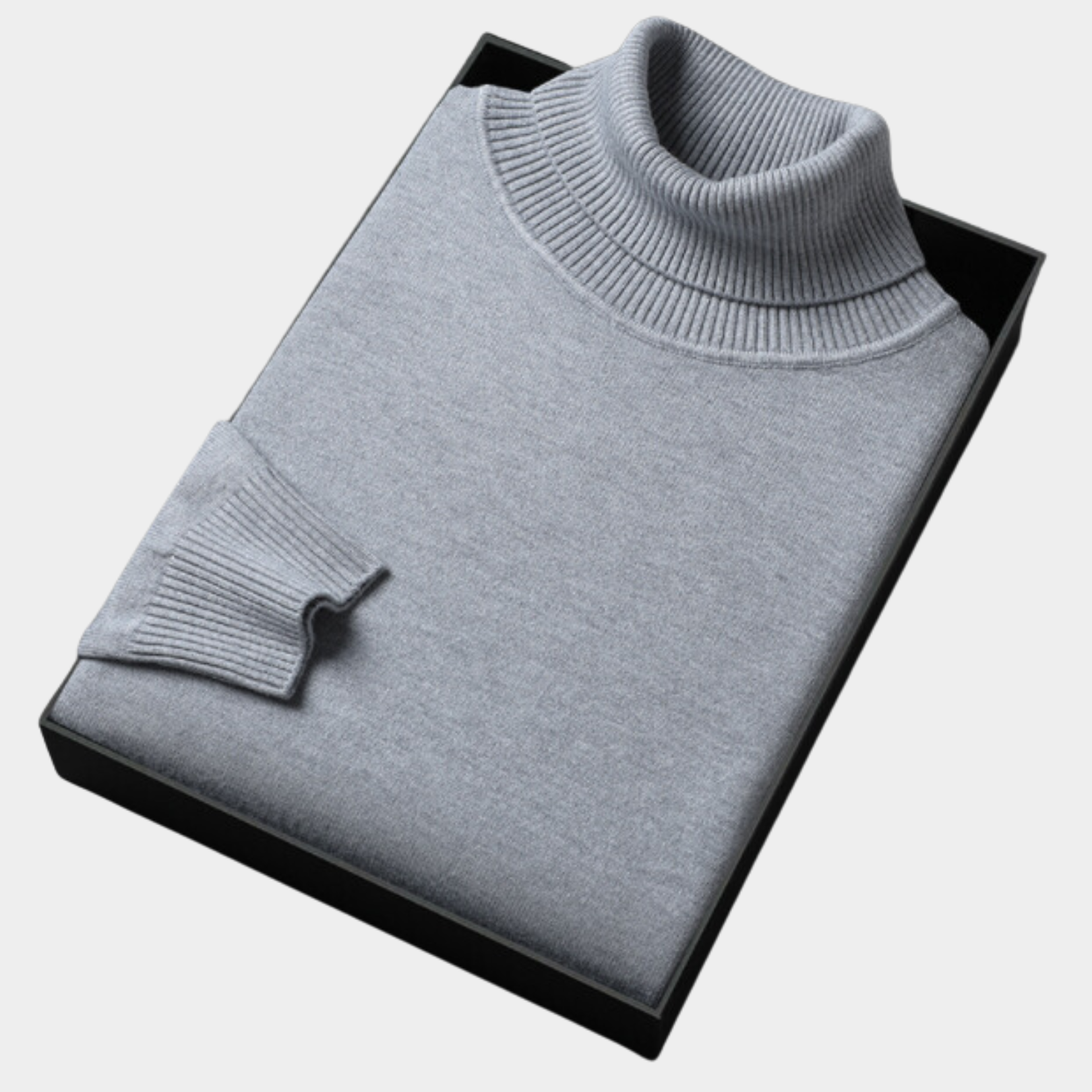 Davidson | Classic Knitted Turtleneck Sweater for Men Timeless Style and Comfort