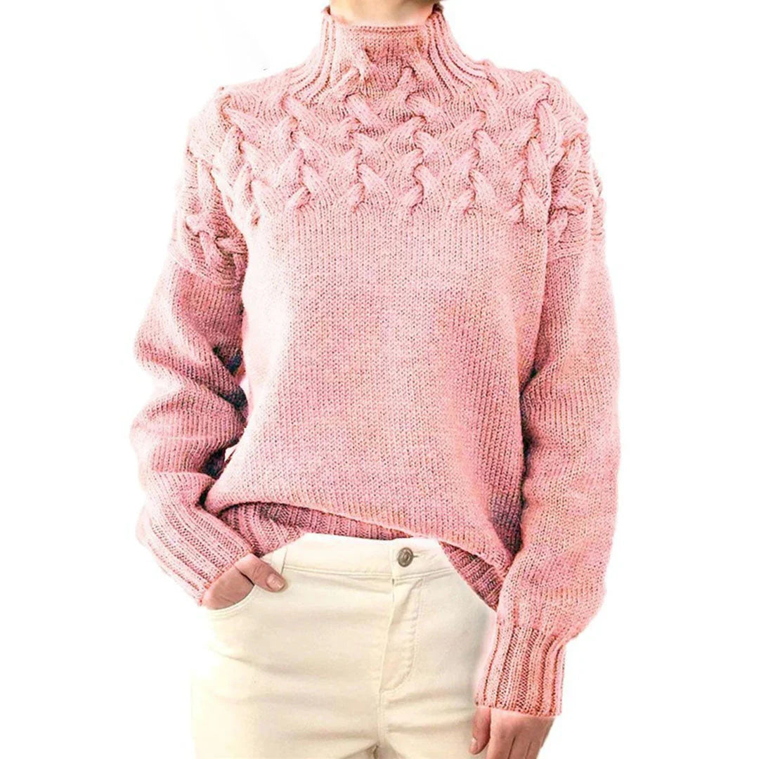 Vesta | Classic Knitted Turtleneck Sweater for Women Cozy Elegance for Every Season