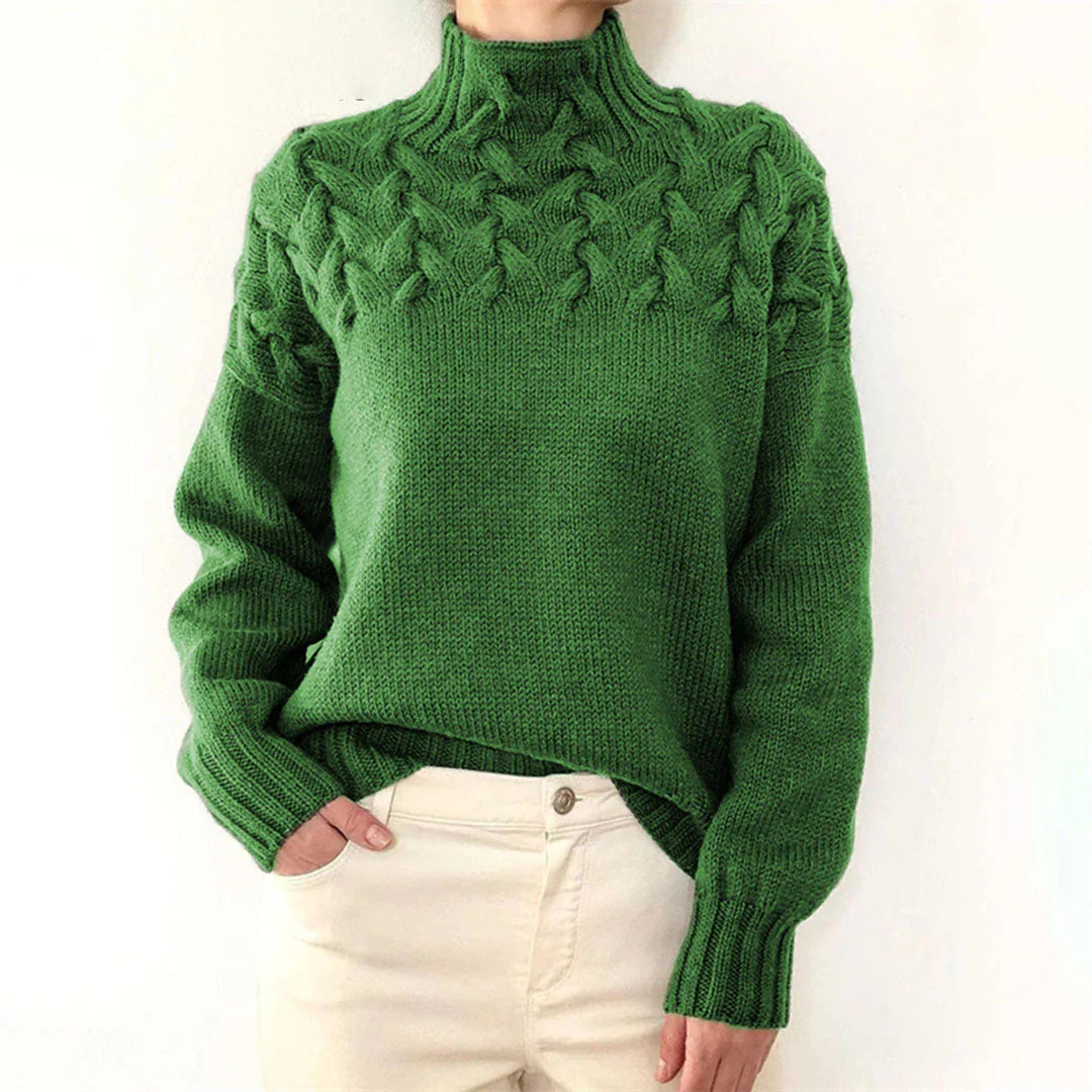 Vesta | Classic Knitted Turtleneck Sweater for Women Cozy Elegance for Every Season