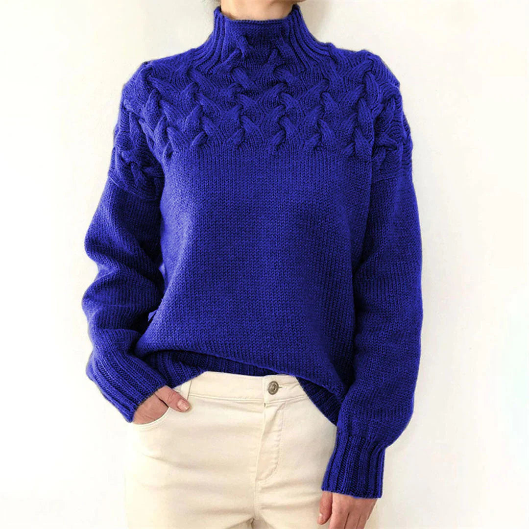 Vesta | Classic Knitted Turtleneck Sweater for Women Cozy Elegance for Every Season