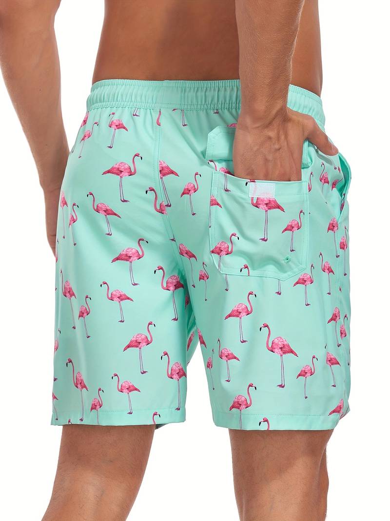 Troy | Printed Beach Shorts