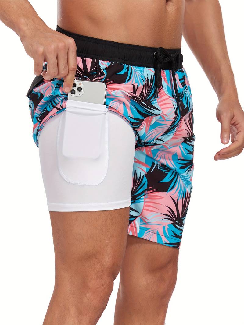 Troy | Printed Beach Shorts