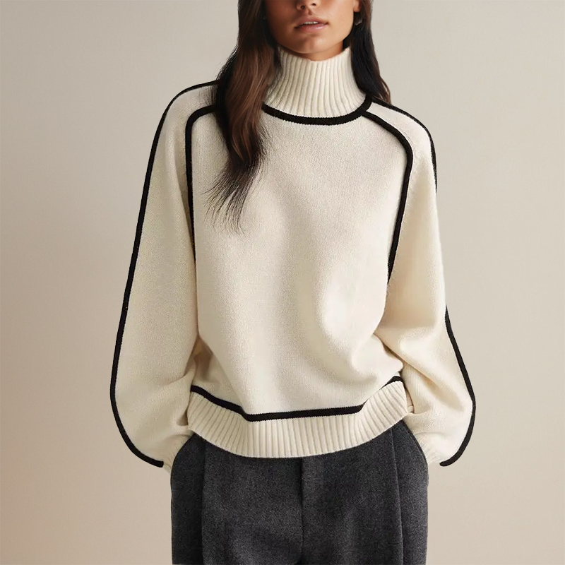 Hildegard | Trendy Knit Sweater