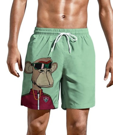 Hayden | Printed Drawstring Swim Shorts