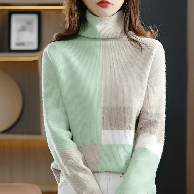 Marin | Women Color Block Sweater