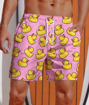 Hayden | Printed Drawstring Swim Shorts