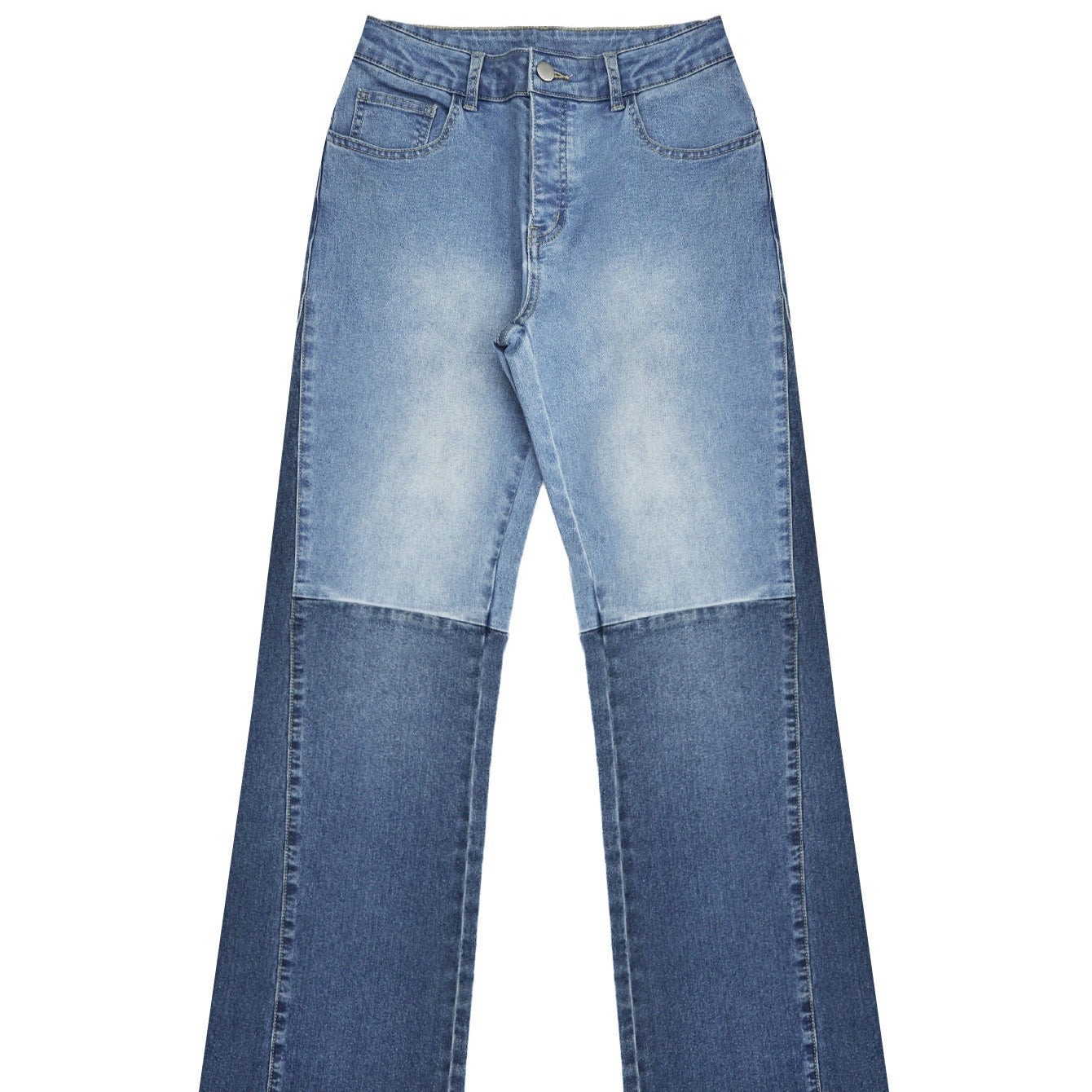 Celeste | Chic Patchwork Denim Jeans