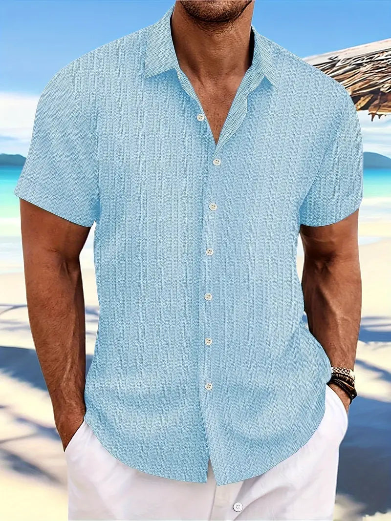 Dorian | Ribbed Lightweight Shirt