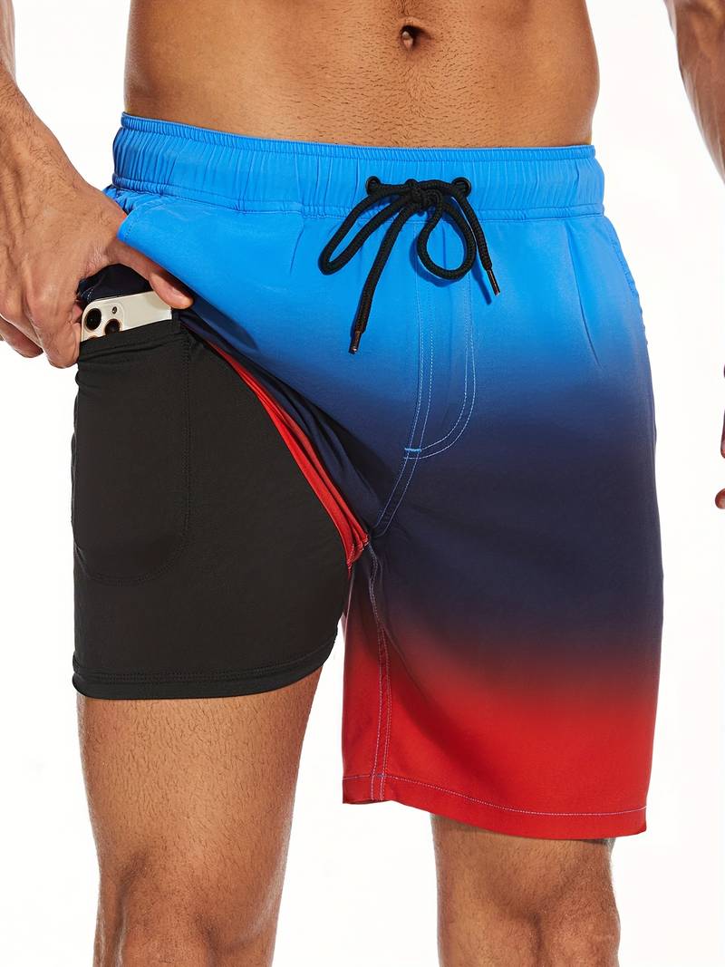 Troy | Printed Beach Shorts