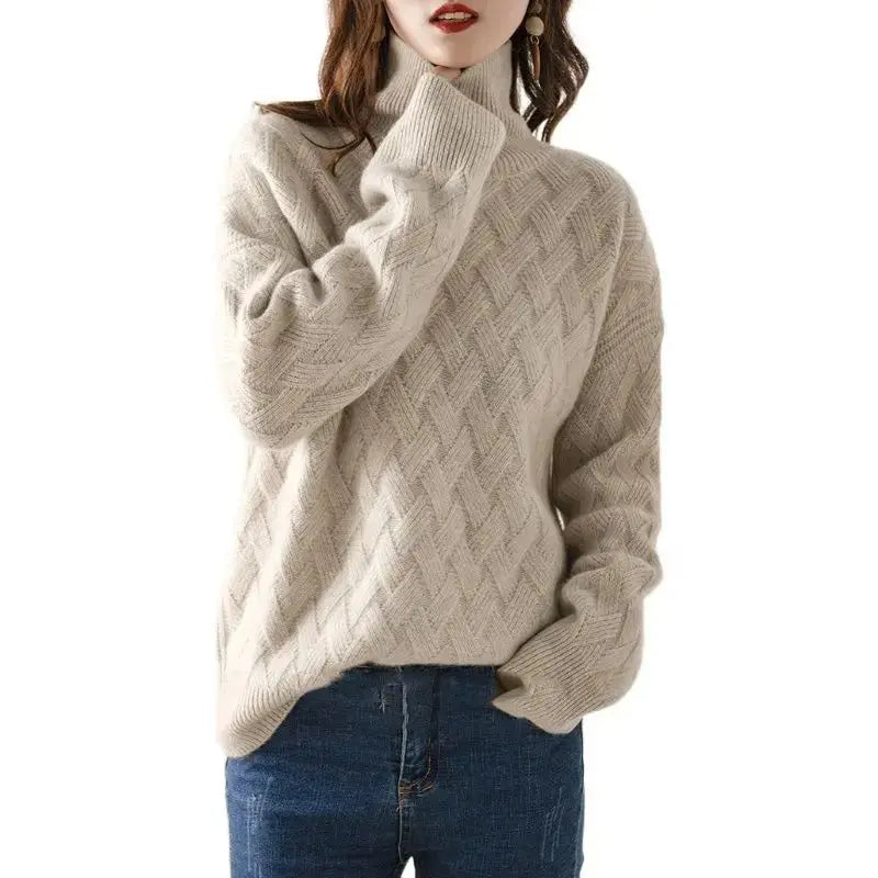 Isabella | Luxe Cashmere Turtleneck Sweater