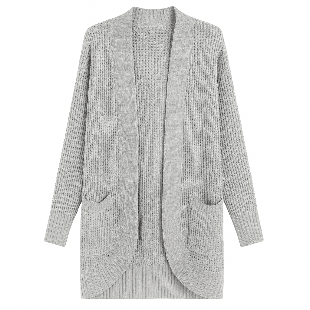 Luna | Loose-Fit Long Sleeve Knit Cardigan