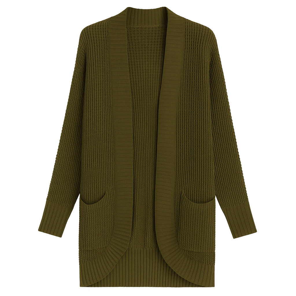 Luna | Loose-Fit Long Sleeve Knit Cardigan