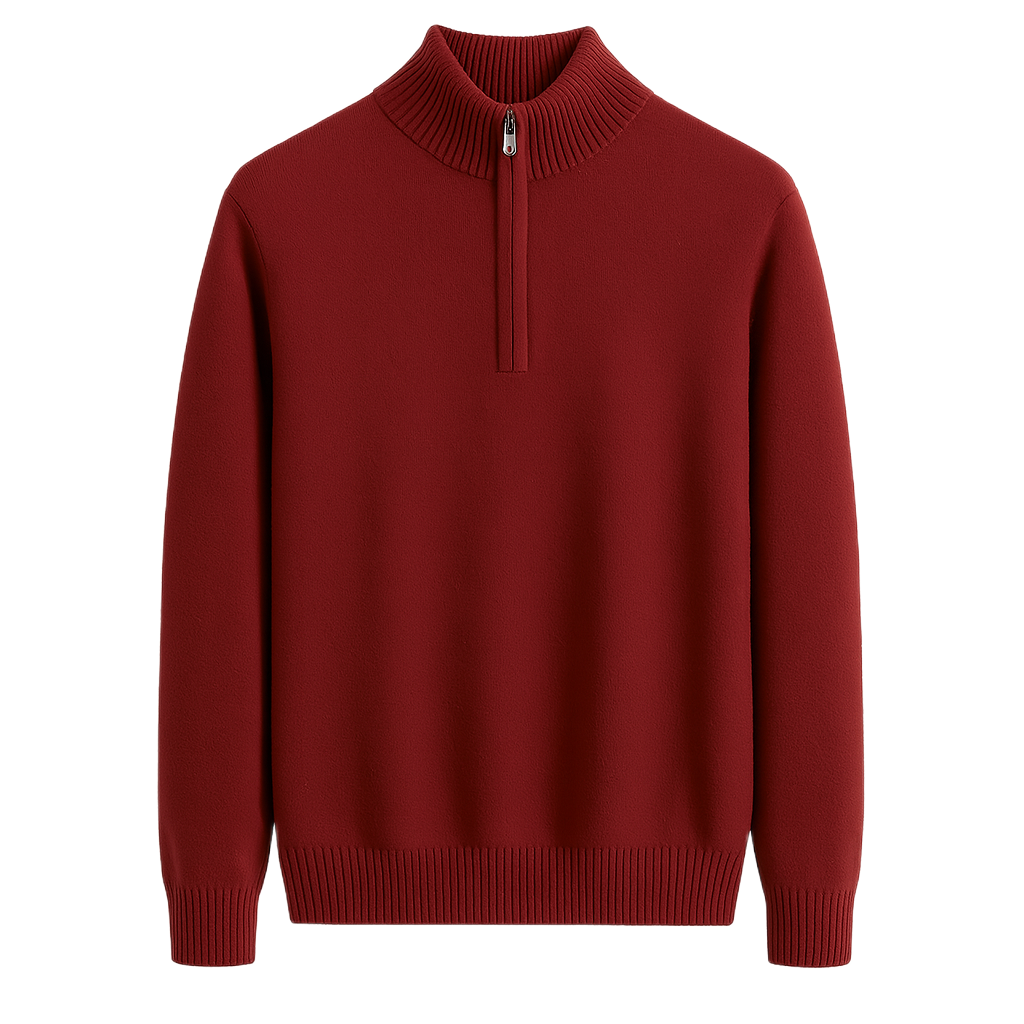 Alicante | Cashmere Half-Zip Sweater Soft