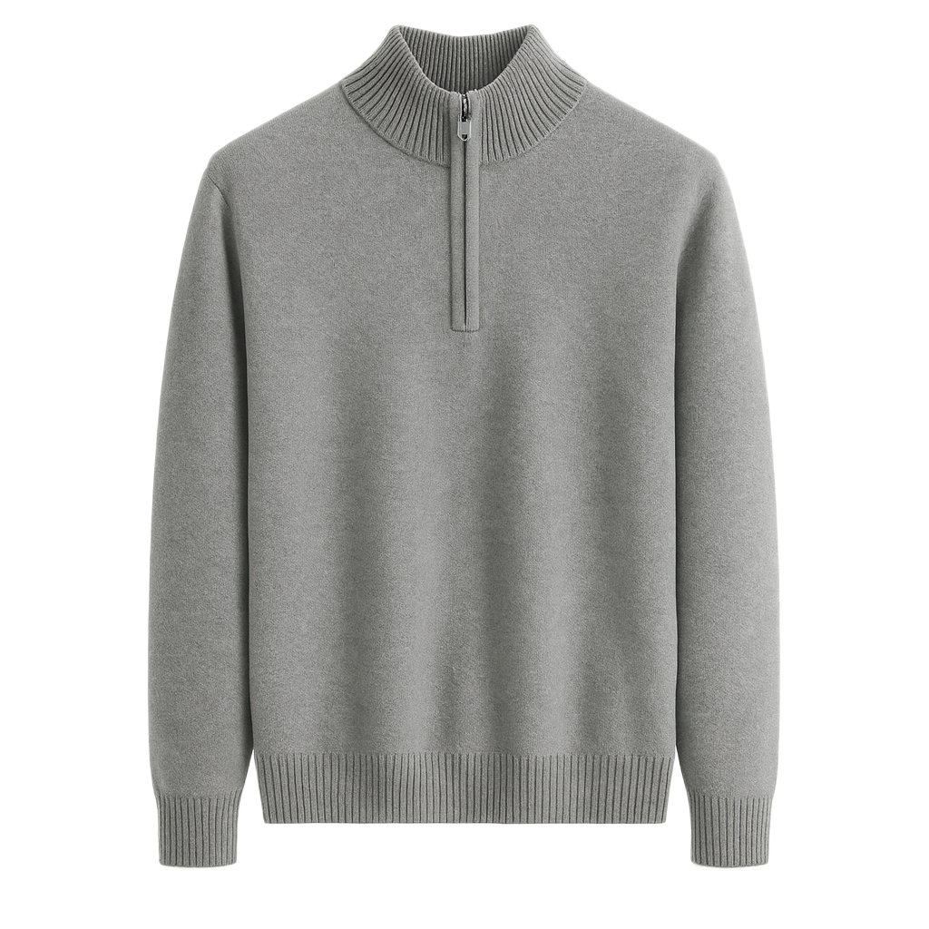 Alicante | Cashmere Half-Zip Sweater Soft