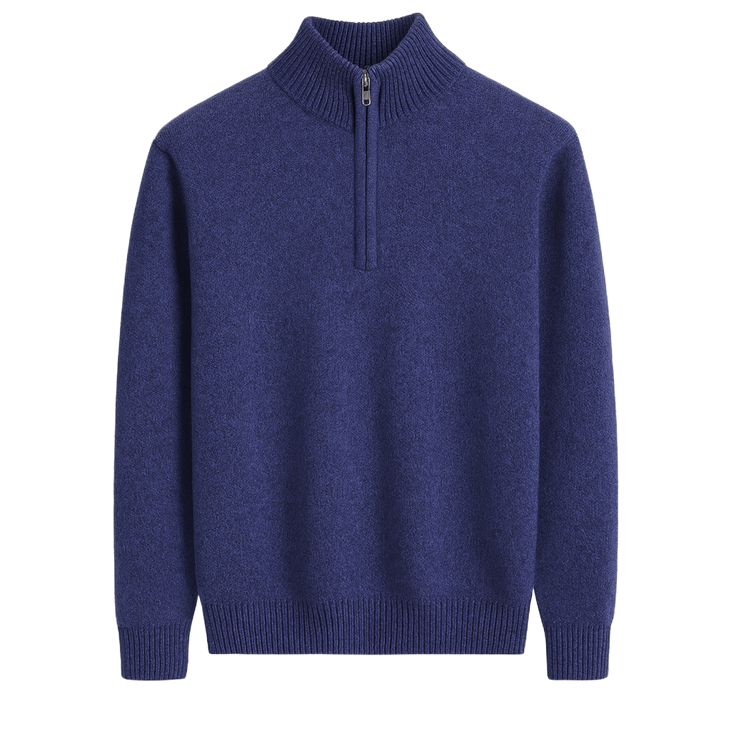 Alicante | Cashmere Half-Zip Sweater Soft