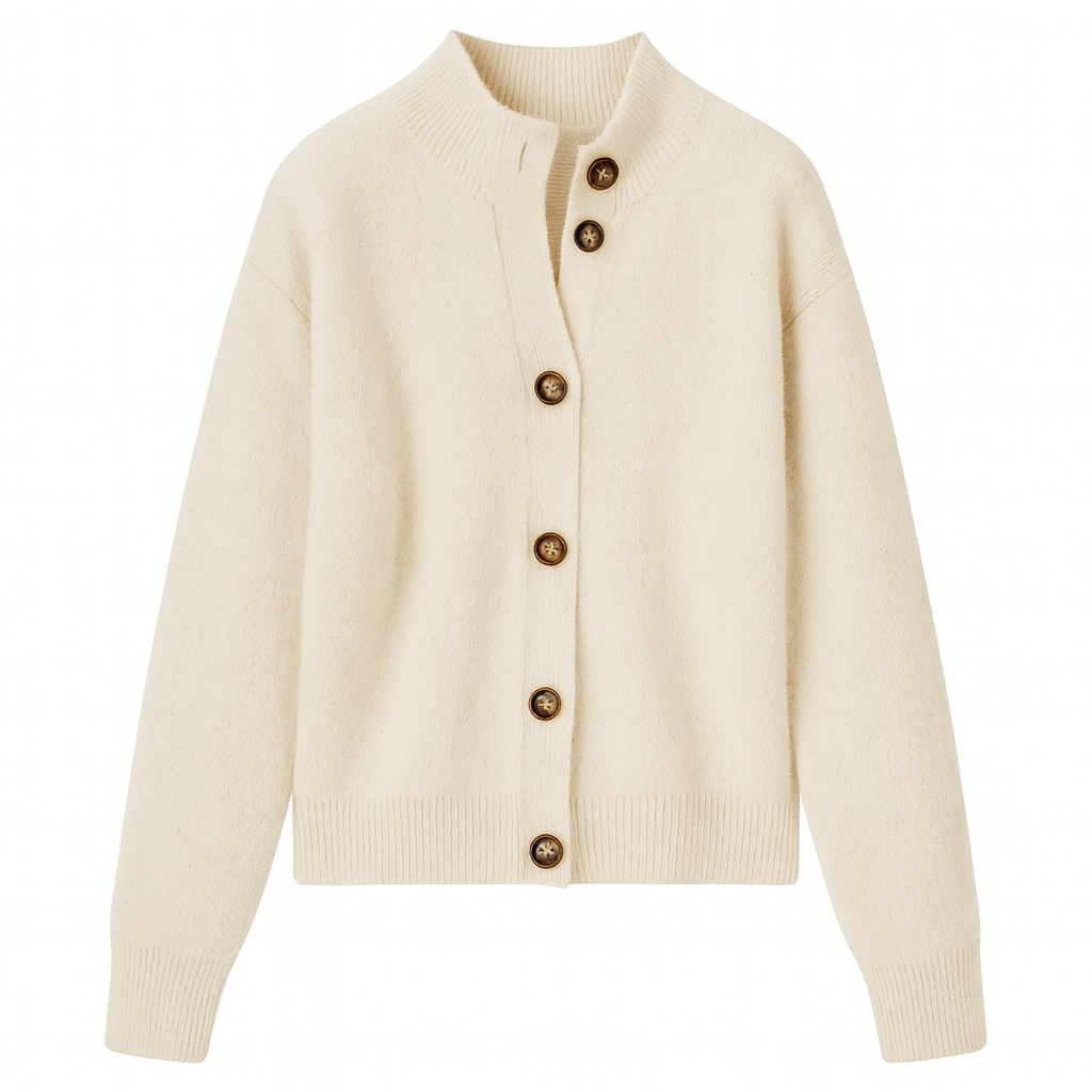 Amélie | Chic Knit Button Cardigan