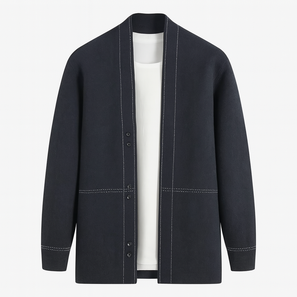Parker | Quality Lightweight Wool Cardigan