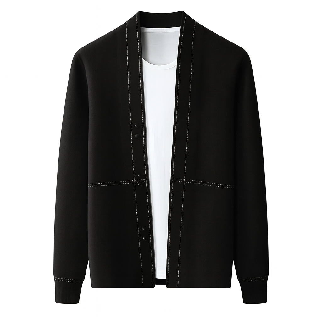 Parker | Quality Lightweight Wool Cardigan