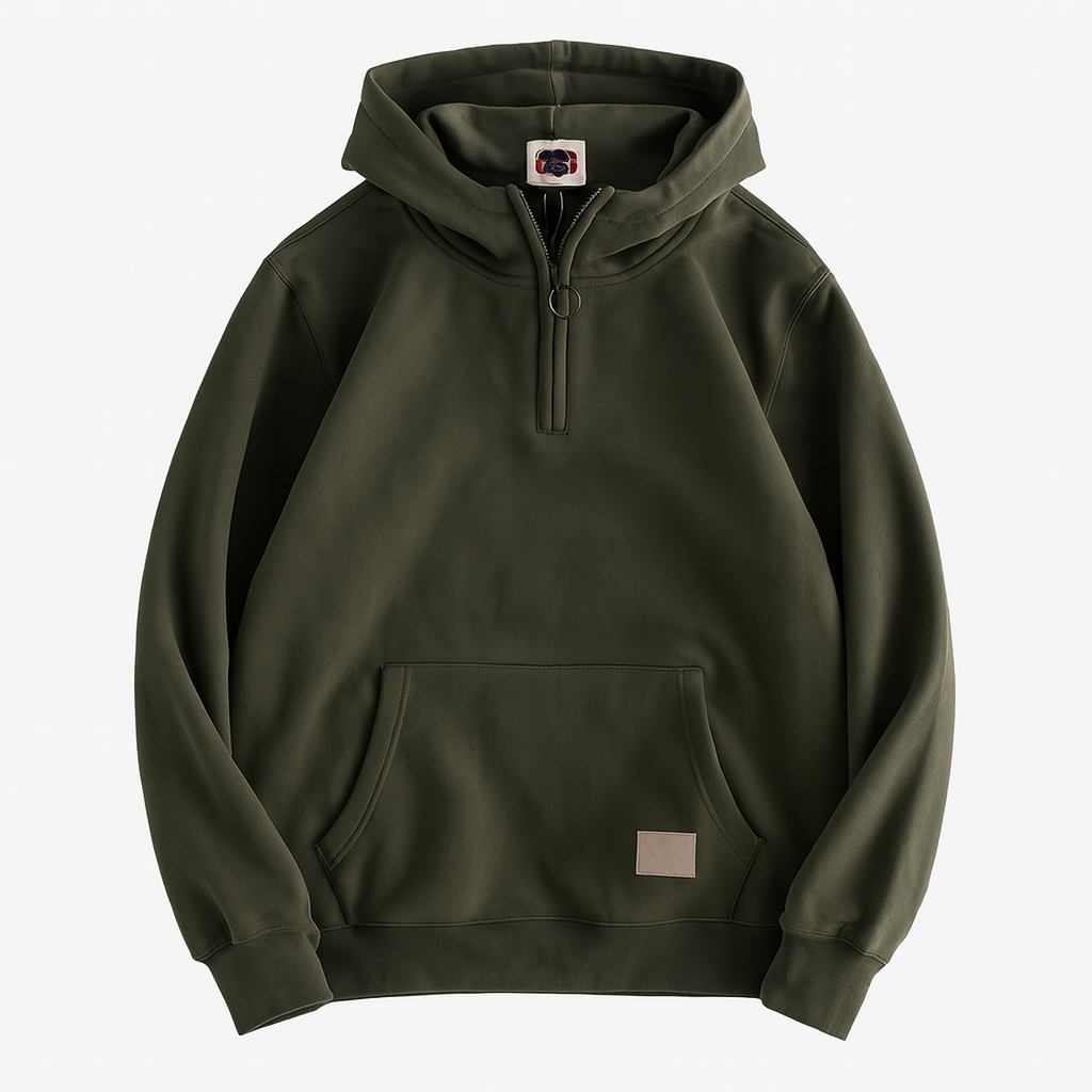 Wellington | Classic Half-Zip Hoodie