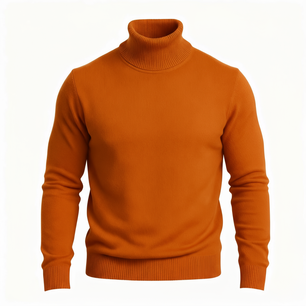 Davidson | Classic Knitted Turtleneck Sweater for Men Timeless Style and Comfort