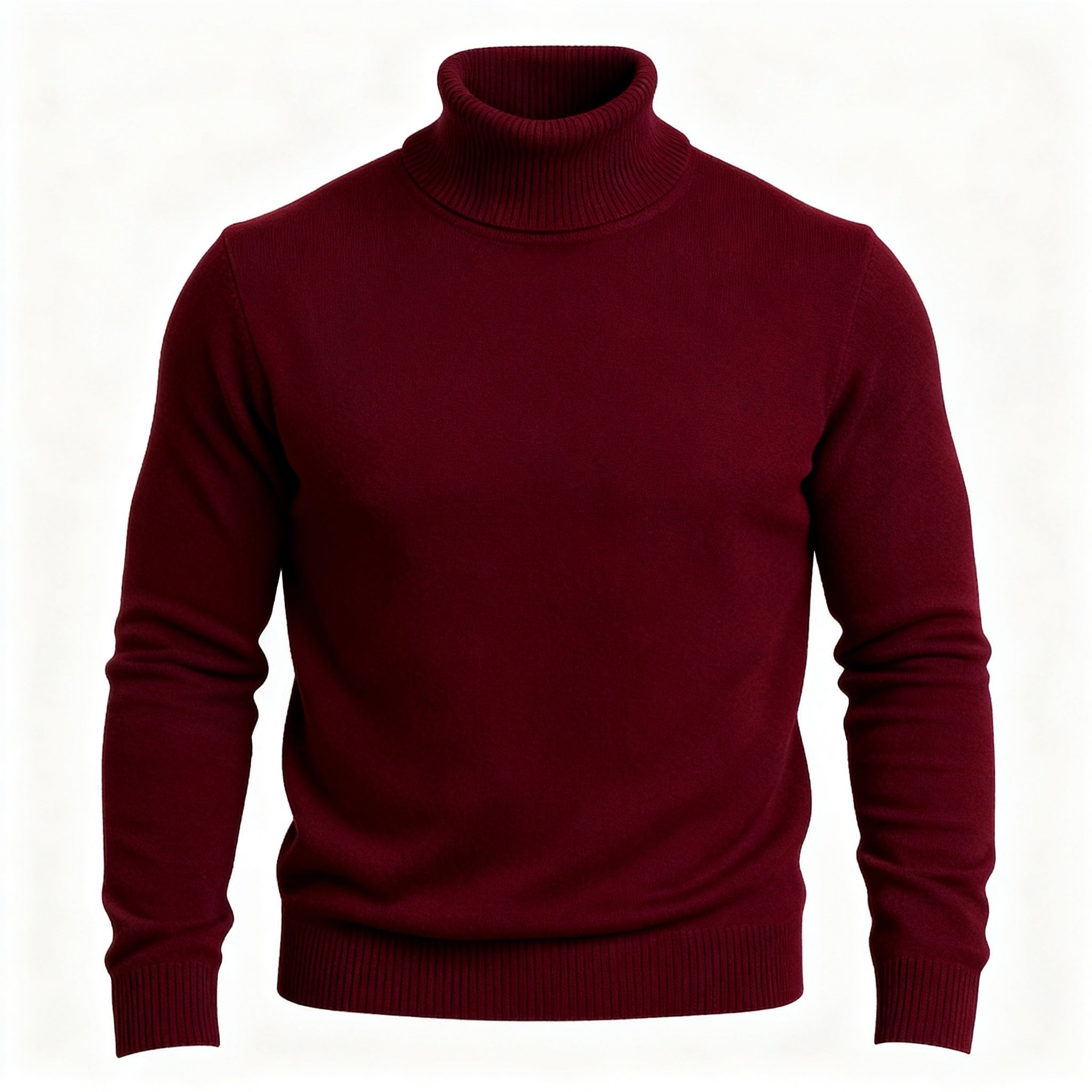 Davidson | Classic Knitted Turtleneck Sweater for Men Timeless Style and Comfort