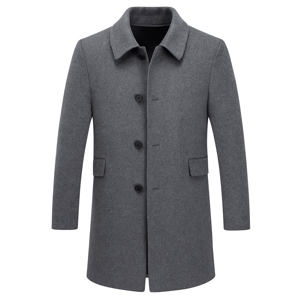 Augustus | Classic Tailored Overcoat for Effortless Sophistication