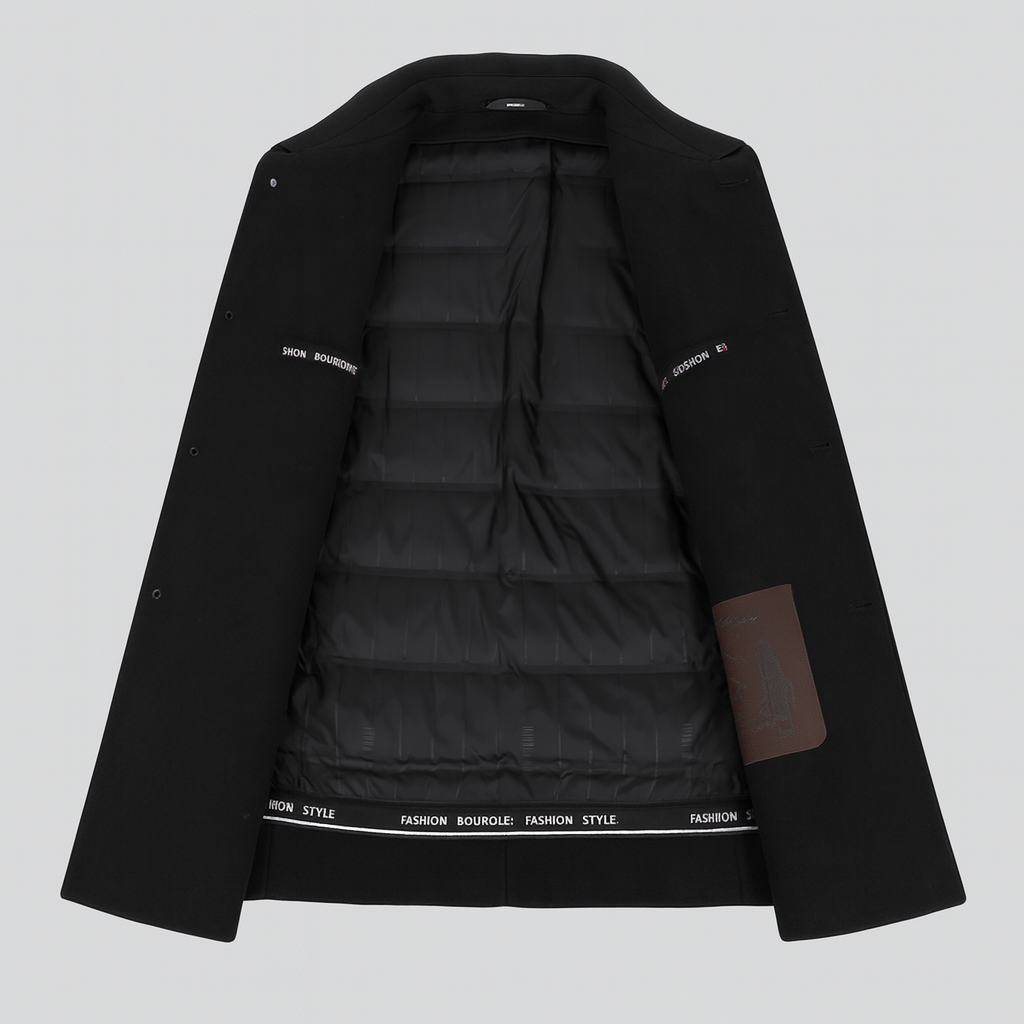 Augustus | Classic Tailored Overcoat for Effortless Sophistication