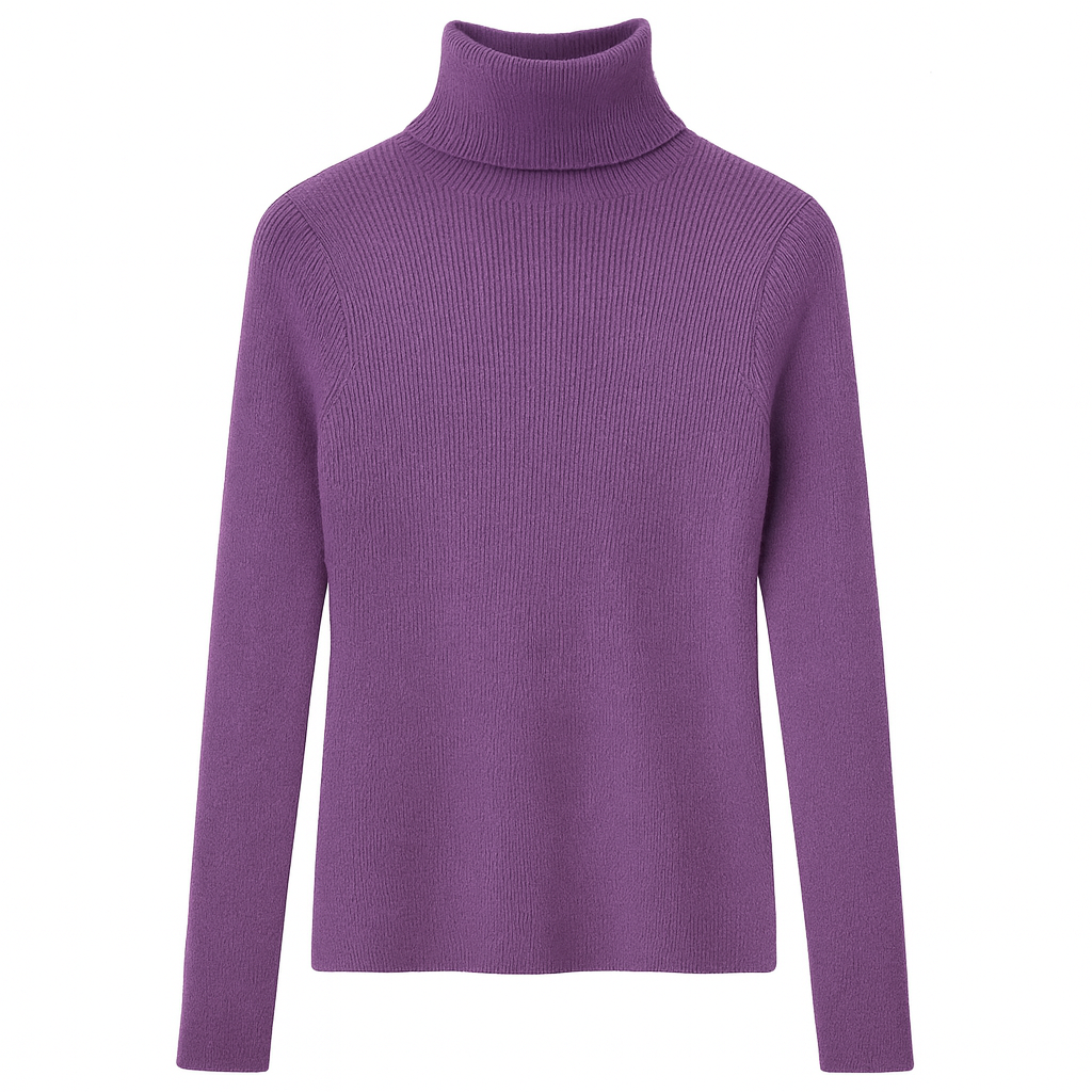 Vivienne | Women Casual Turtleneck Pullover Sweater