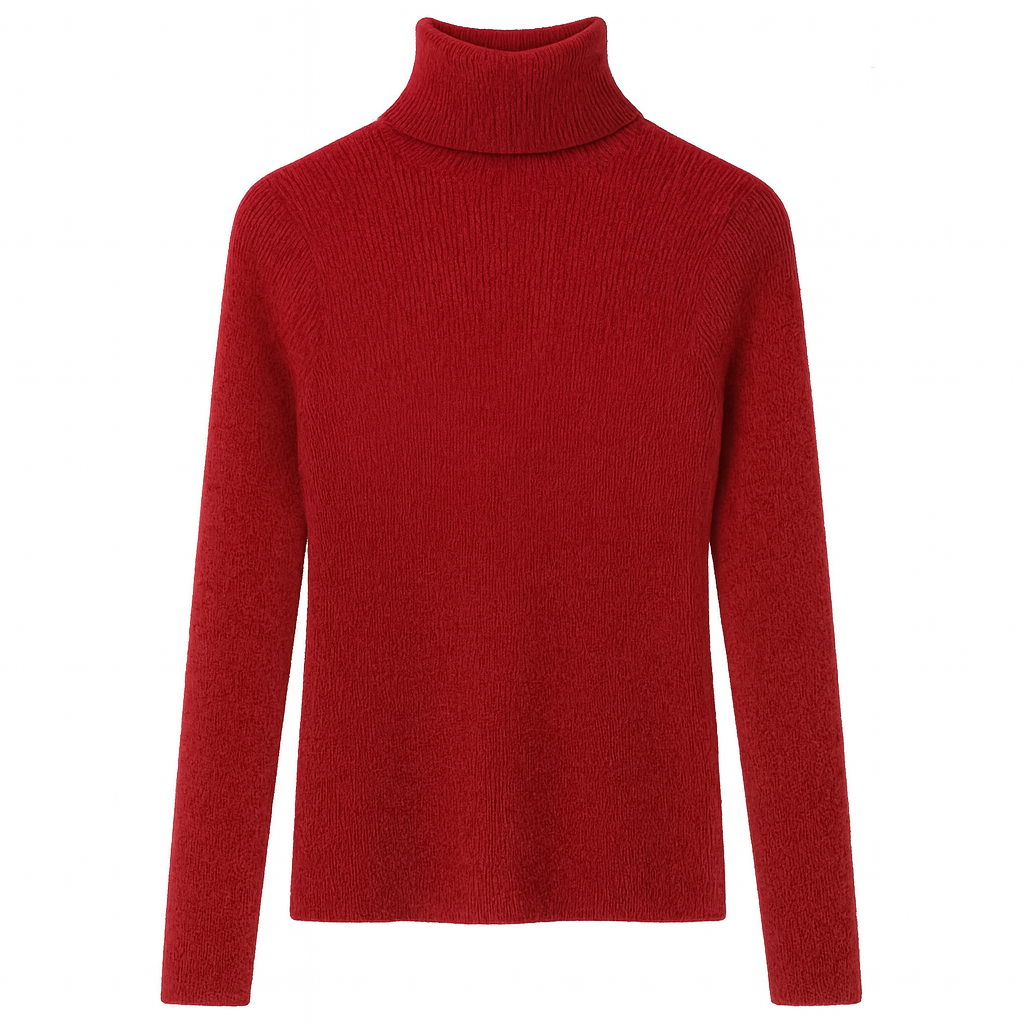Vivienne | Women Casual Turtleneck Pullover Sweater