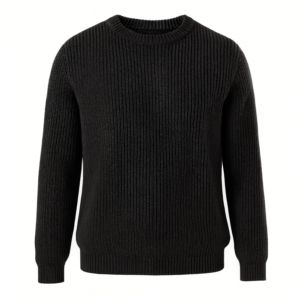 Raphaël | Luxe Crewneck Sweater — Soft Acrylic Knit for Elevated Comfort