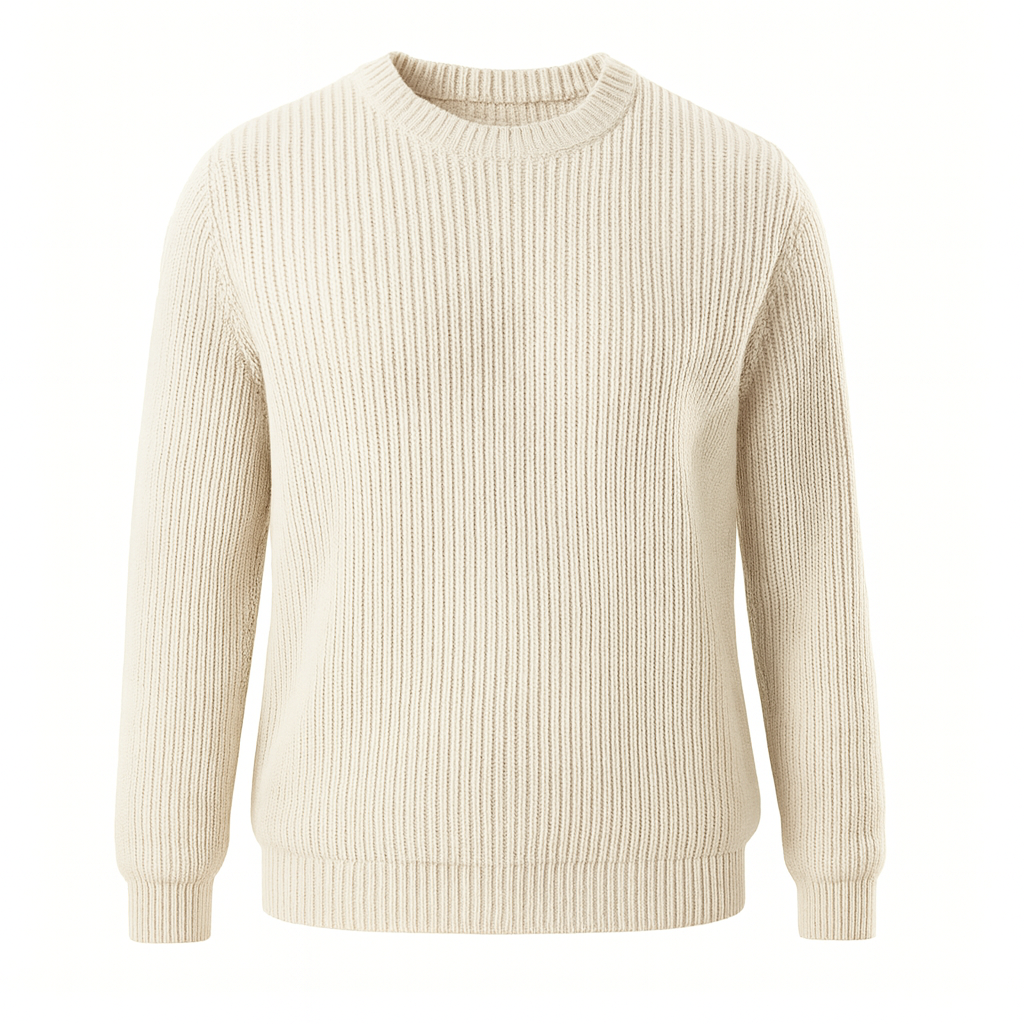 Raphaël | Luxe Crewneck Sweater — Soft Acrylic Knit for Elevated Comfort