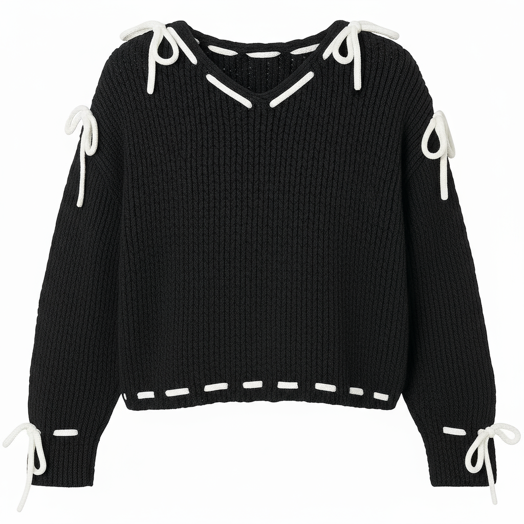 Fiorayne | Casual Semi-Loose Fit Knit Sweater for Women Effortless Elegance for Every Season