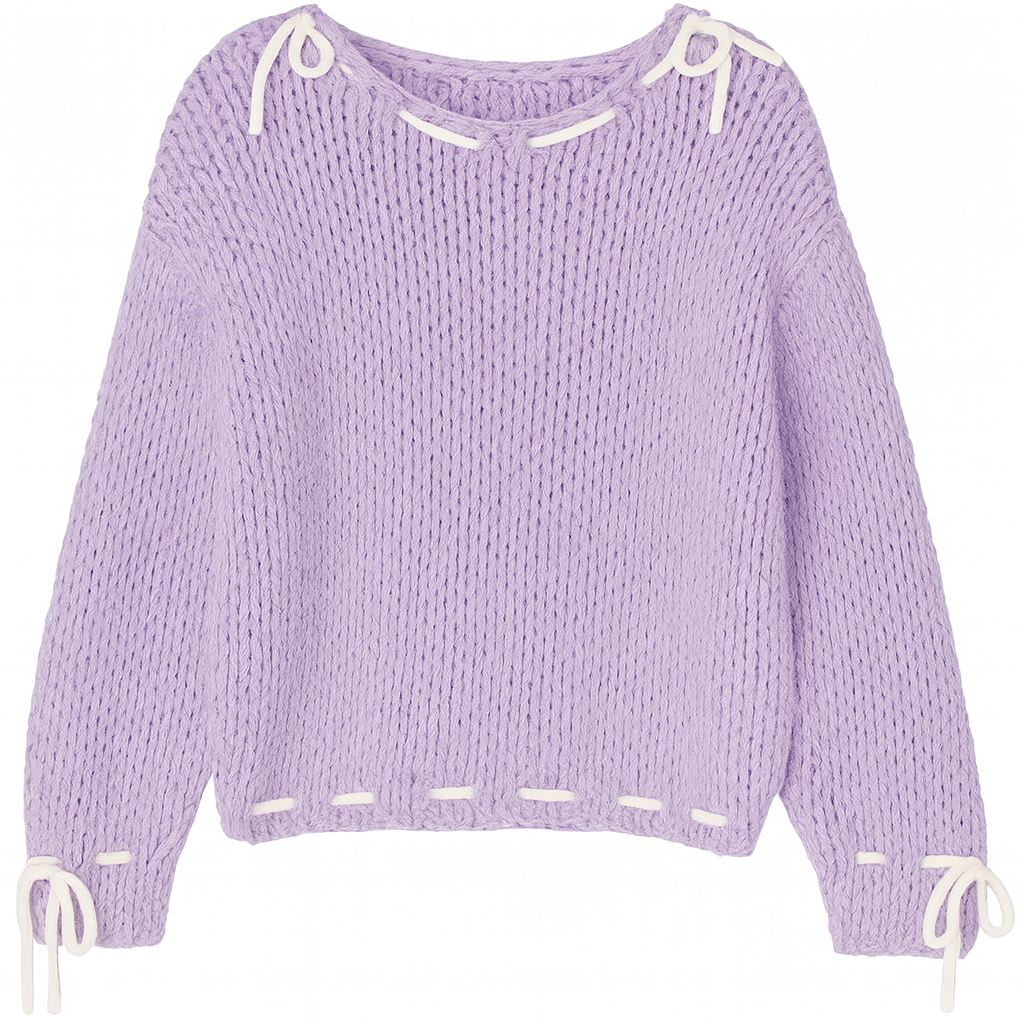 Fiorayne | Casual Semi-Loose Fit Knit Sweater for Women Effortless Elegance for Every Season