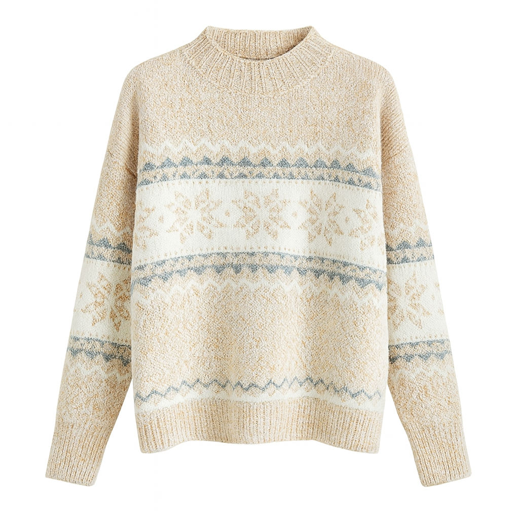 Rosella | Vintage Knit Winter Sweater for Women