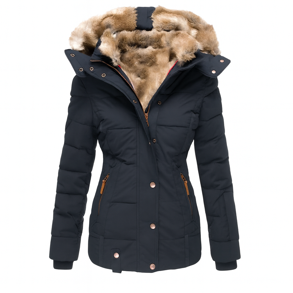 Aurora | Slim Fit Women Winter Jacket with Hood