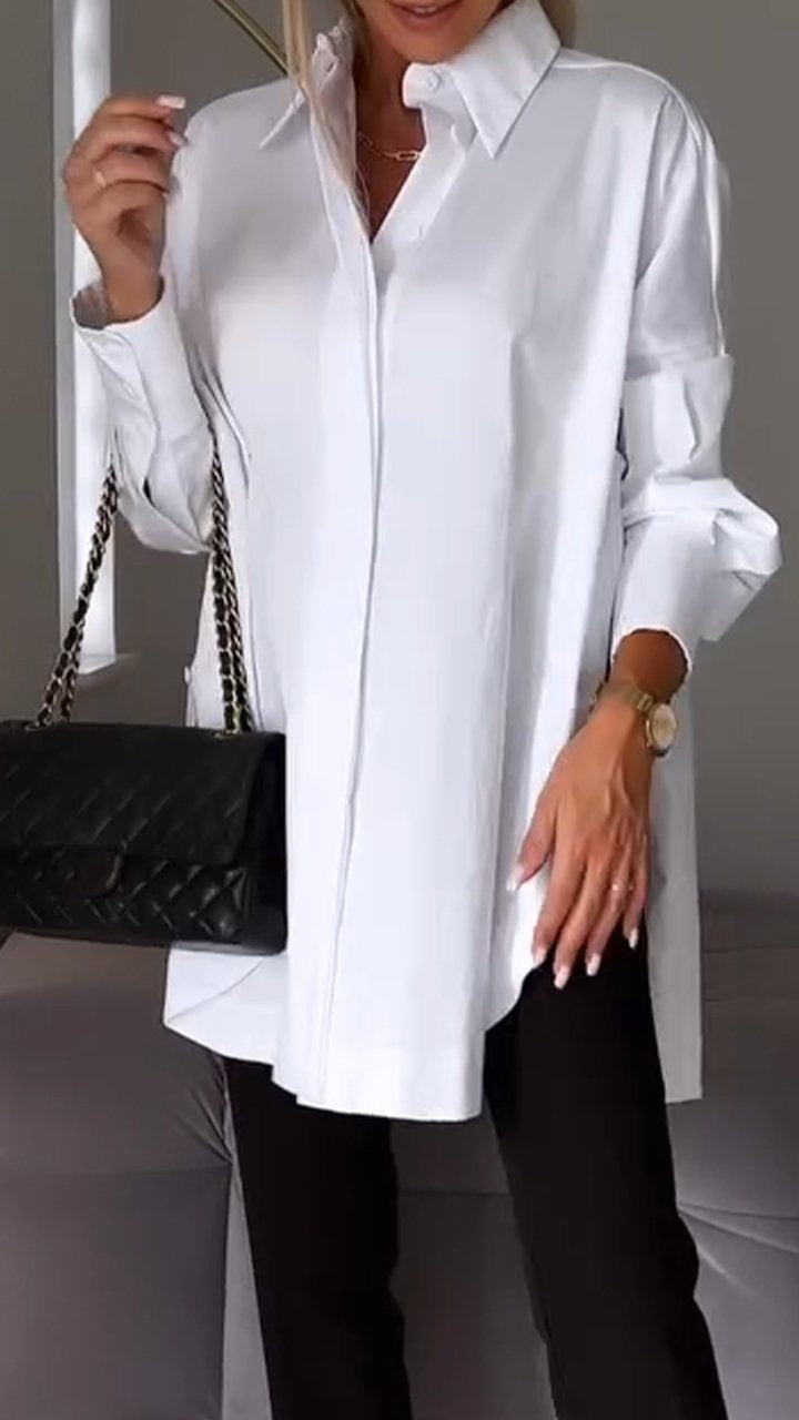 Camille | Sophisticated Collared Shirt - Motheero