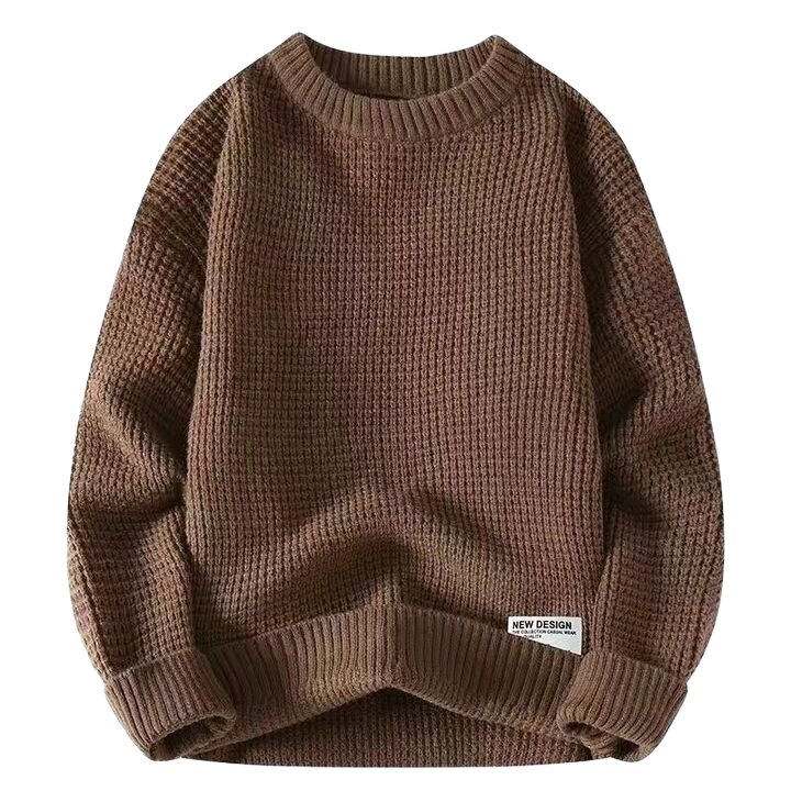 Brandon | Elegant Knitted Winter Sweater for Men A Timeless Cold Weather Essential