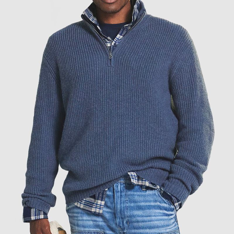 Maverick | Premium Ribbed Knit Sweater