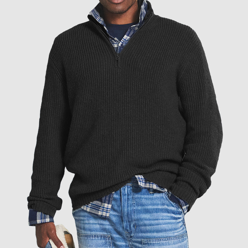 Maverick | Premium Ribbed Knit Sweater